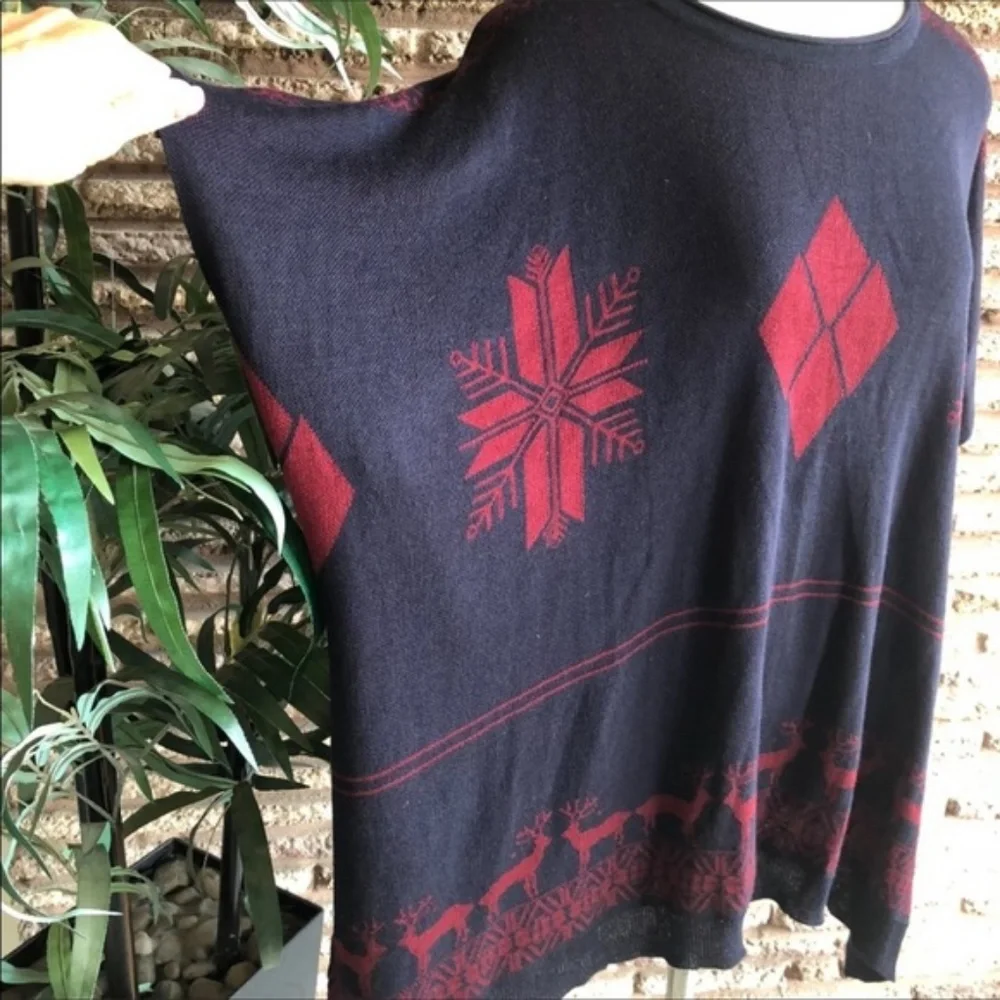 Anthropologie Do Everything in Love Poncho